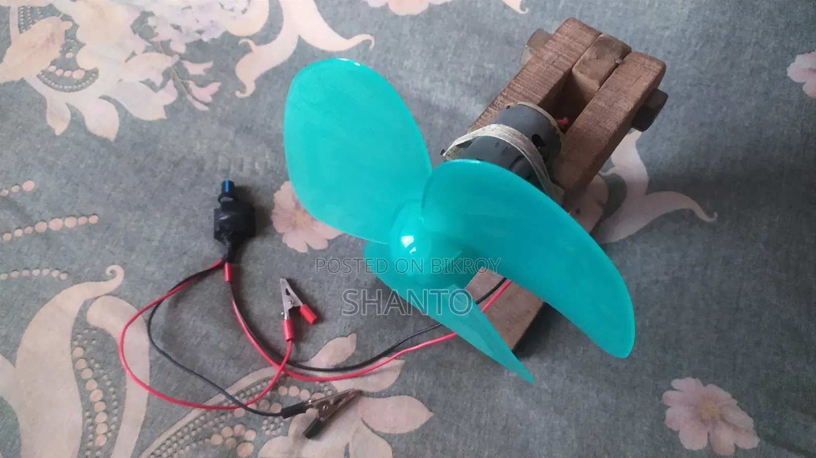 Homemade Dc Fan 12 Volt