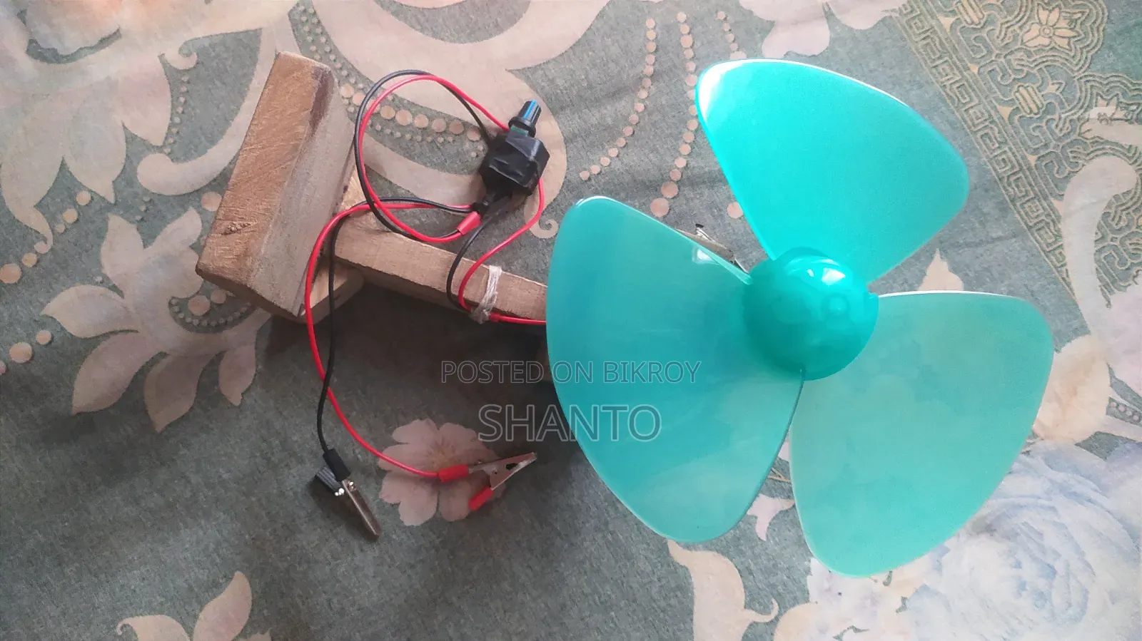 Homemade Dc Fan 12 Volt