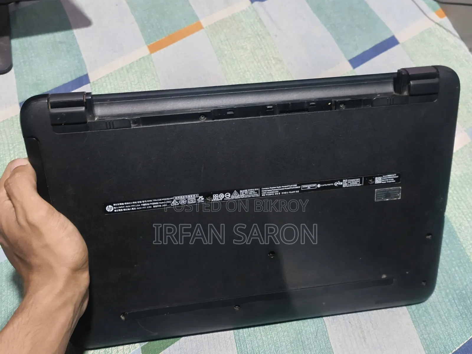 Laptop HP 6GB AMD SSD 128GB