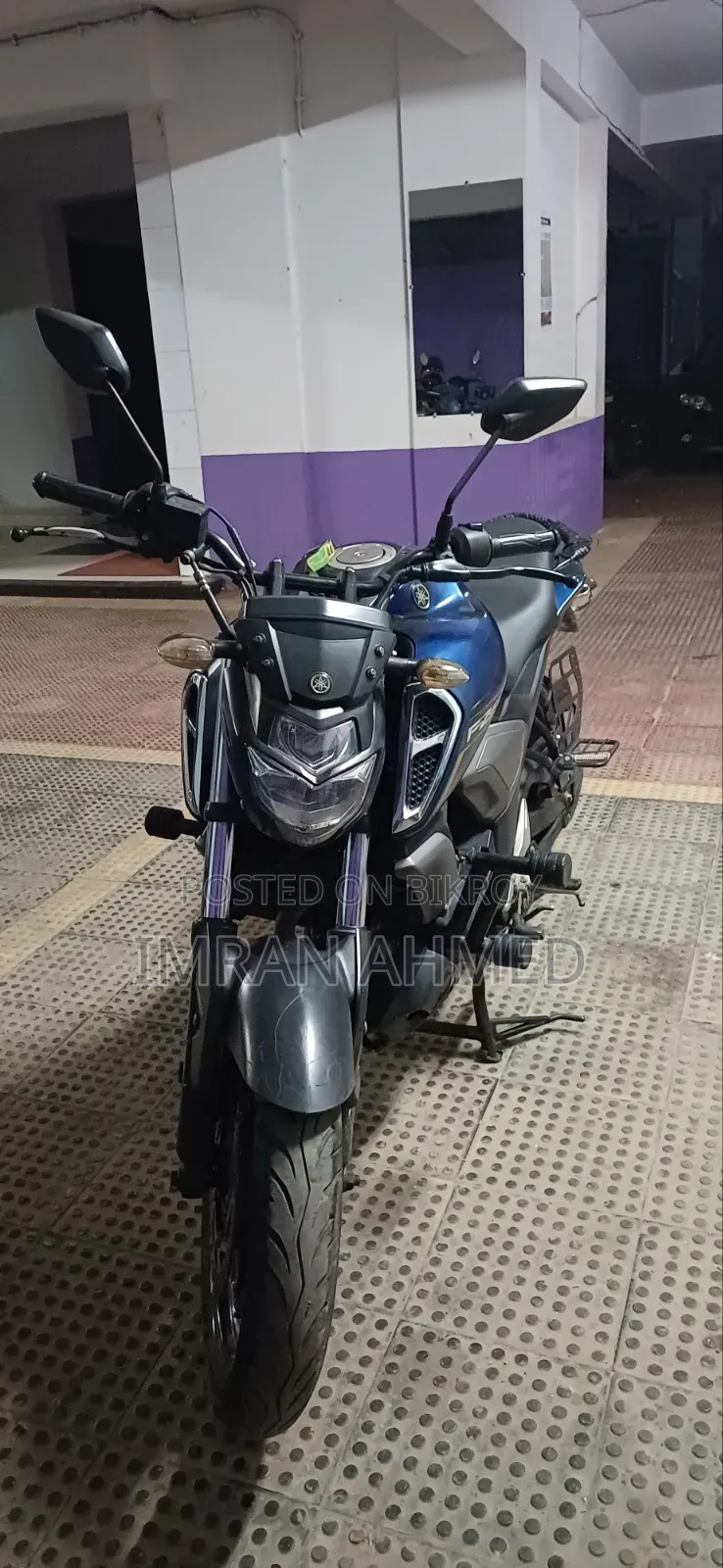 ইয়ামাহা এফজেডএস ভি৩ ২০২১ ব্লু
