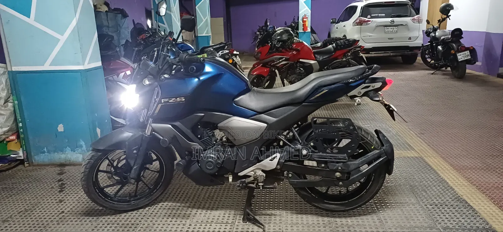 ইয়ামাহা এফজেডএস ভি৩ ২০২১ ব্লু