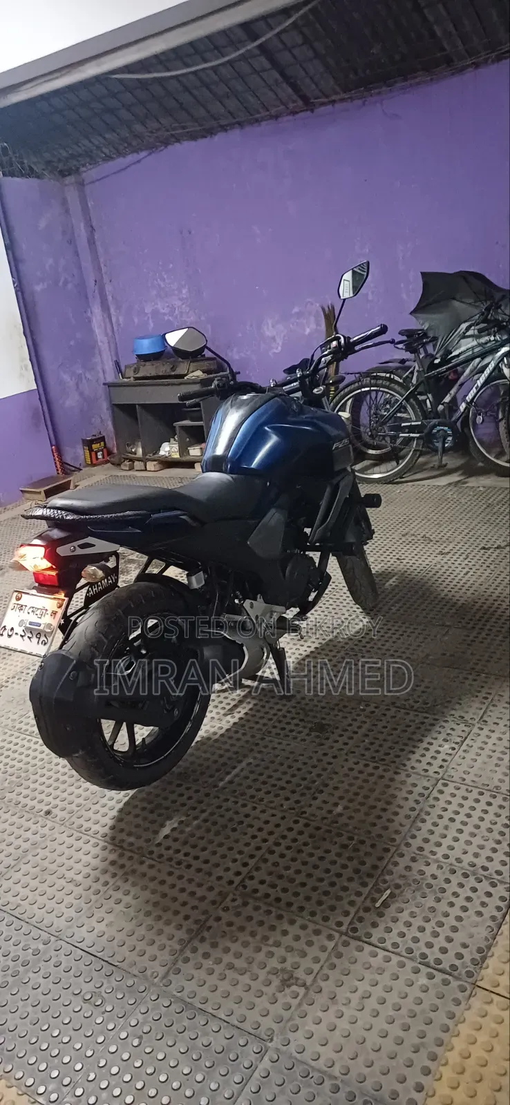 ইয়ামাহা এফজেডএস ভি৩ ২০২১ ব্লু