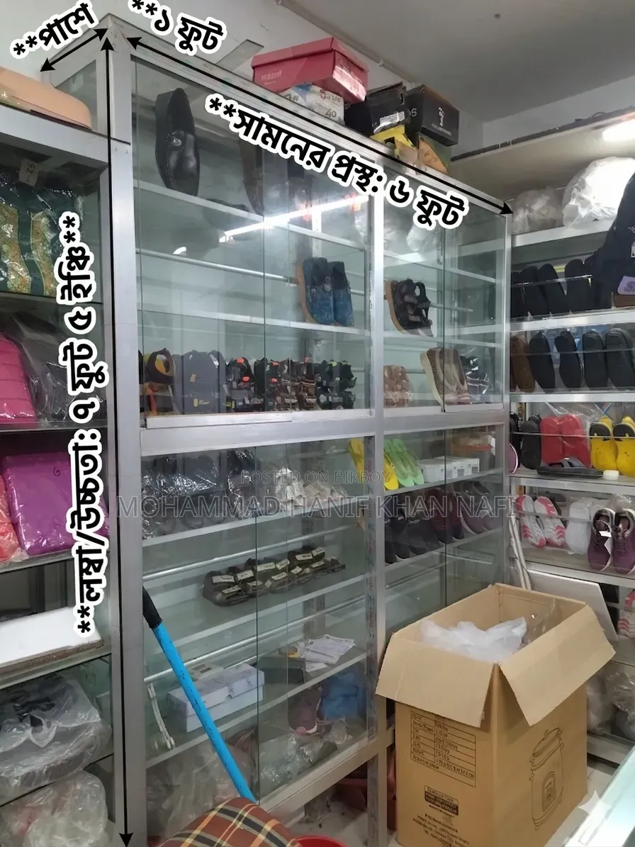 ৩টি শোরুমের শোকেস