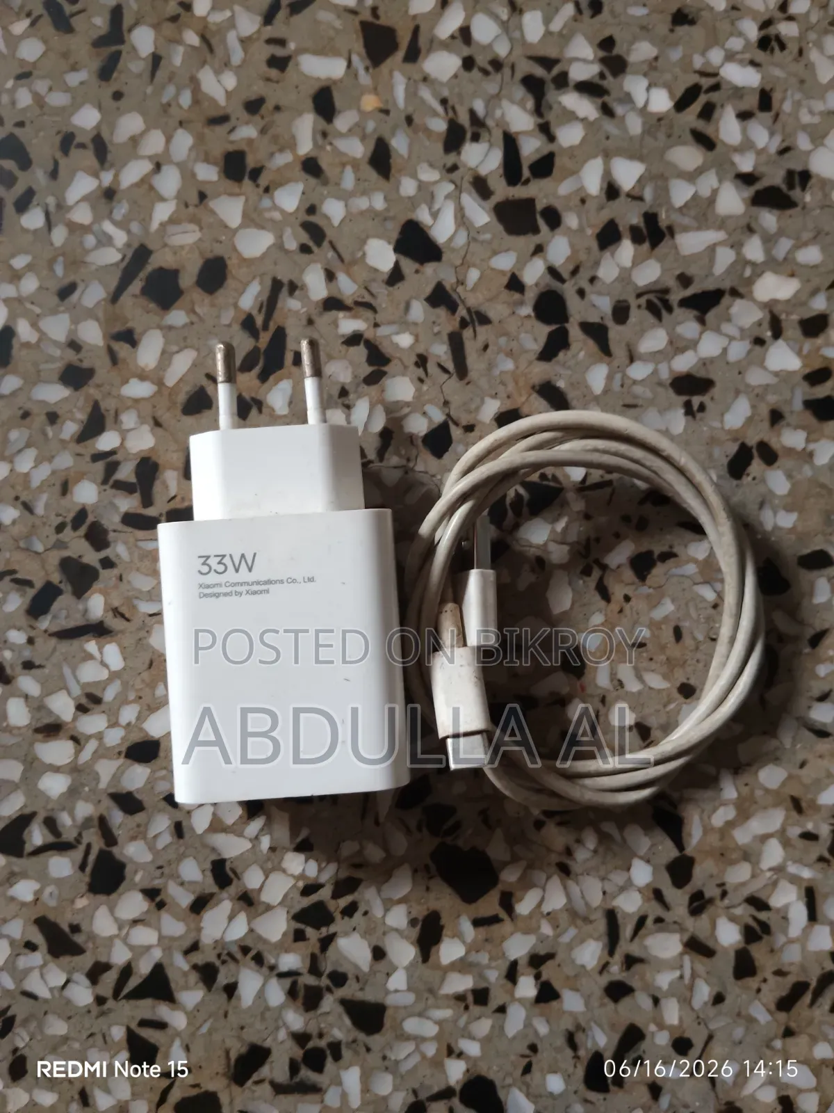 Mi 33w Charger