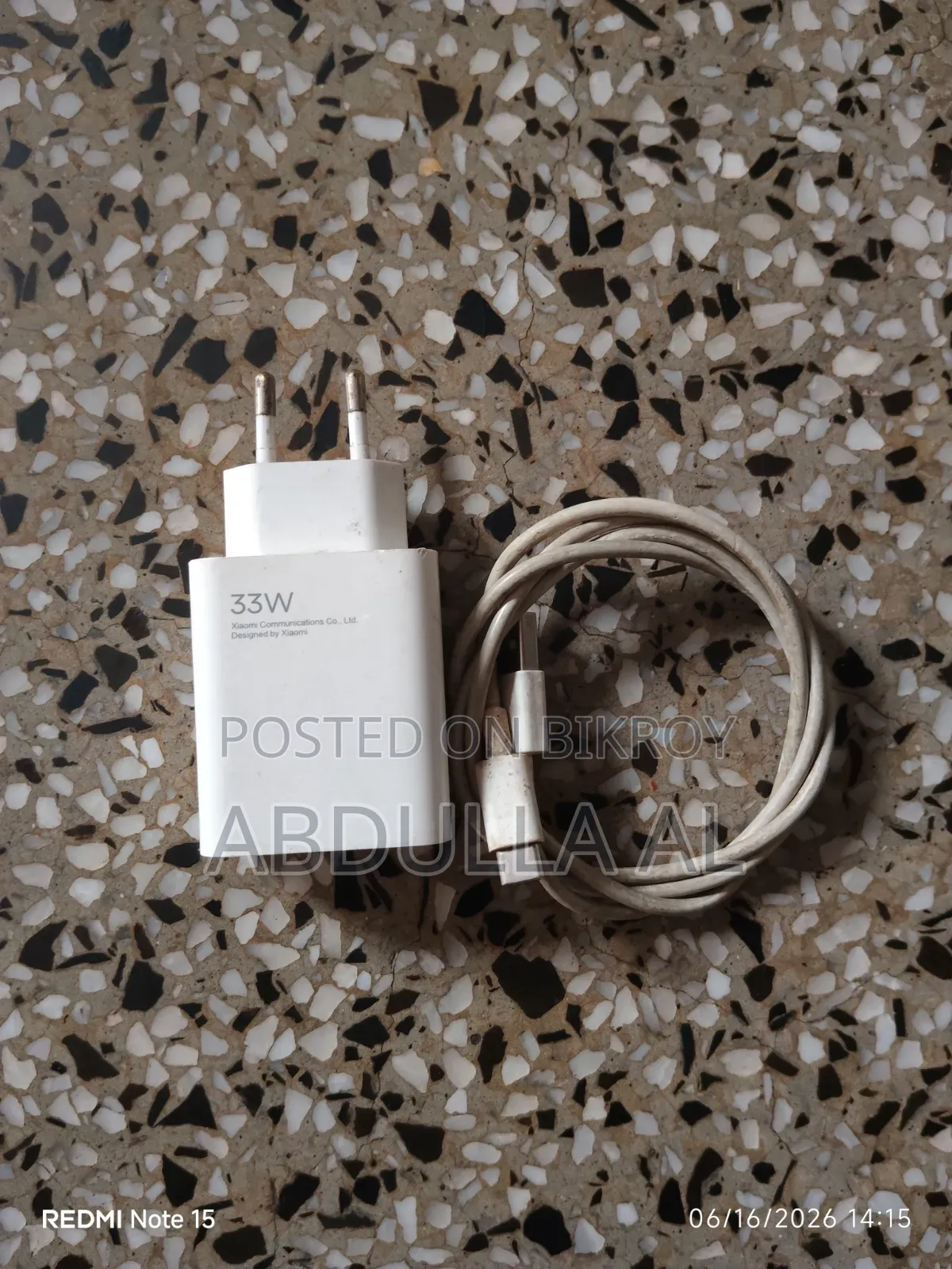 Mi 33w Charger