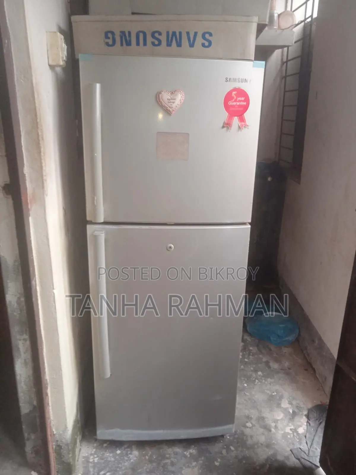 Samsung Refrigerator ( Used ) 8.5 CFT