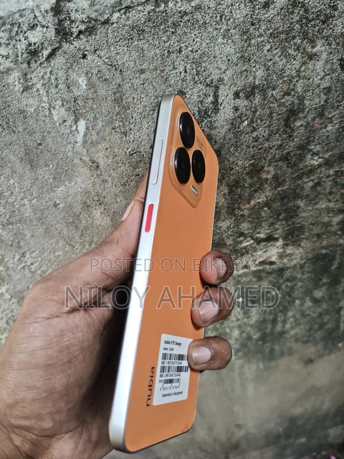 ZTE Nubia V60 Design 256 GB Orange