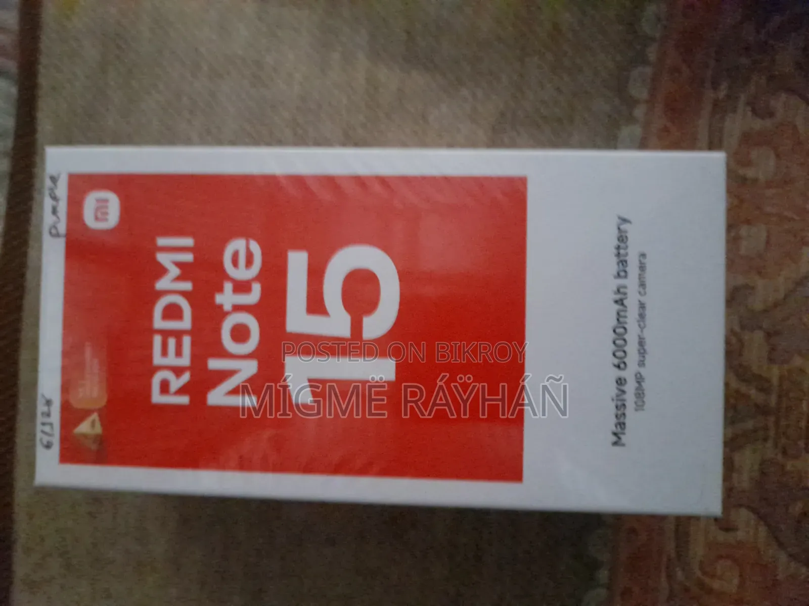 Xiaomi Redmi Note 15 128 GB Purple