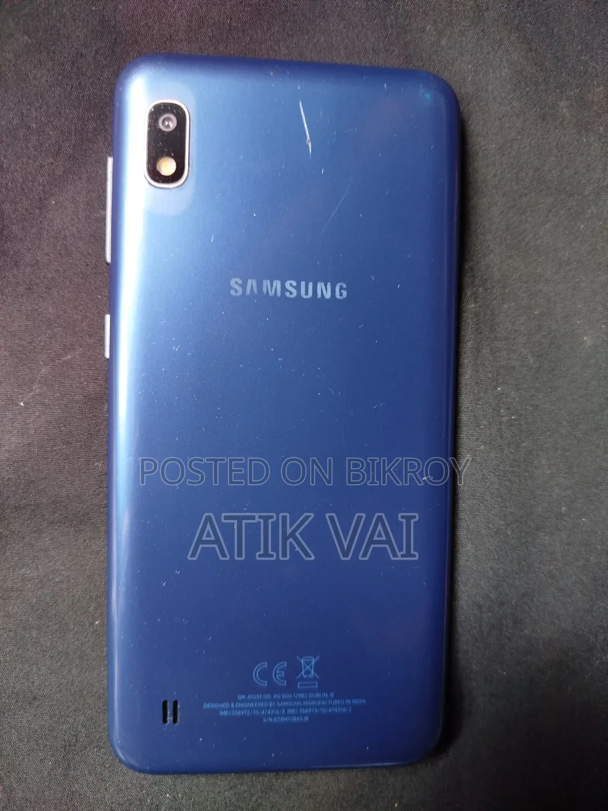 Samsung A10 32 GB Blue