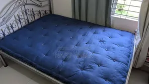 Stainless Steel Double Layer King Size Bed