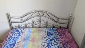 Stainless Steel Double Layer King Size Bed