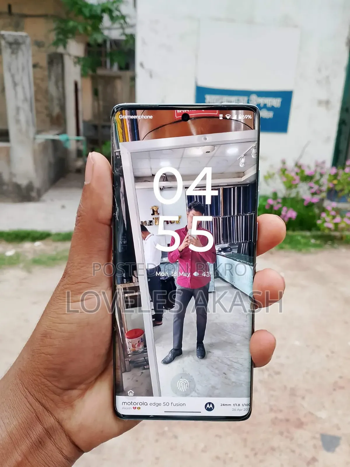 Motorola Edge 50 Fusion 128 GB Gray