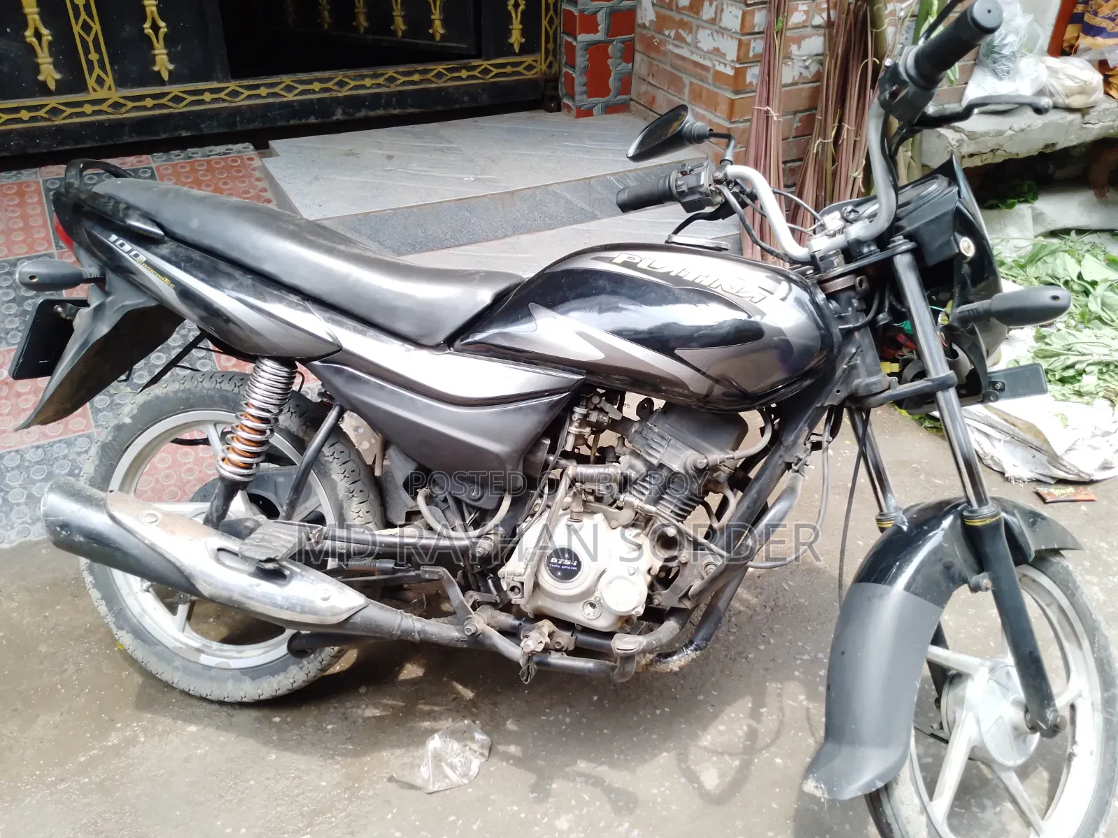 Bajaj Platina 100 2018 Black