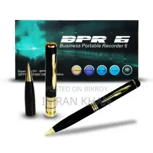 BPR 6 Business Portable Recorder Spy Pen Camera
