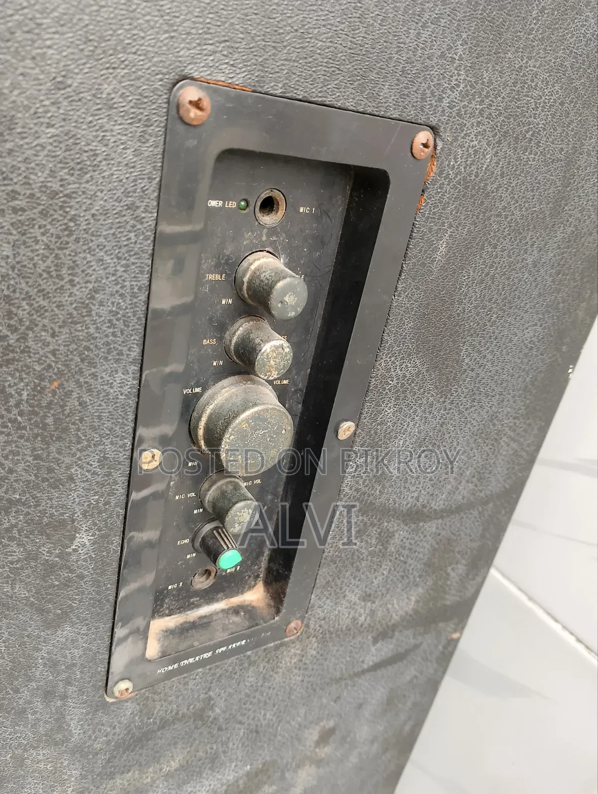 ভাইকার ডুয়াল ডিজে পার্টি স্পিকার