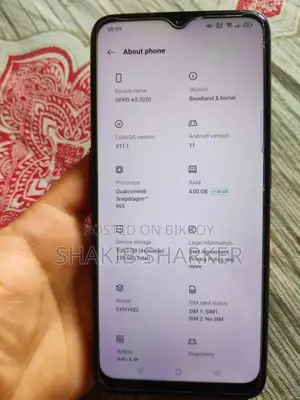 Oppo A5 4G 128 GB Black