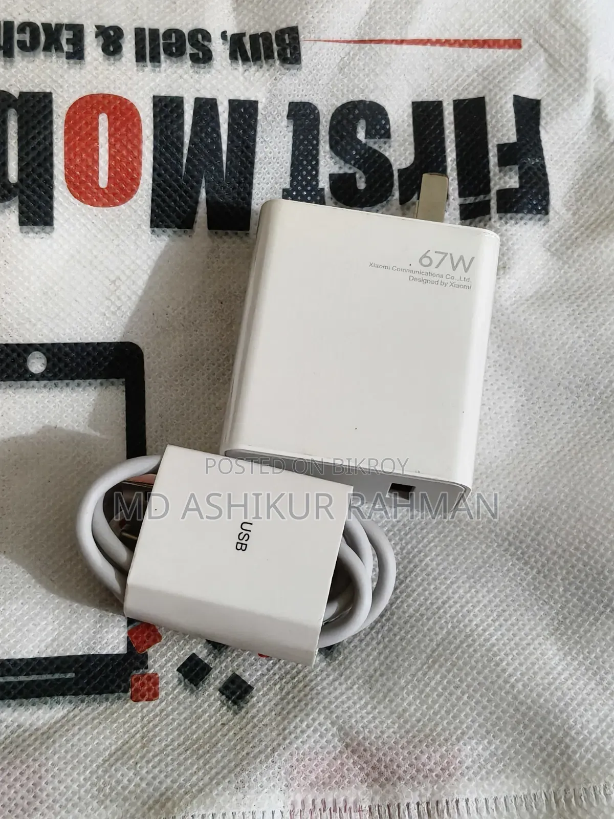 65w Fast Charger.