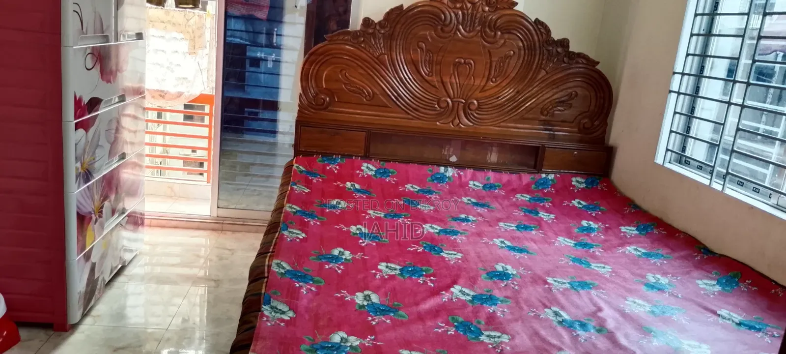 Teak Wood Bed