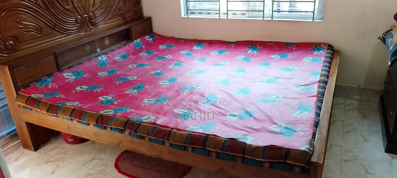 Teak Wood Bed