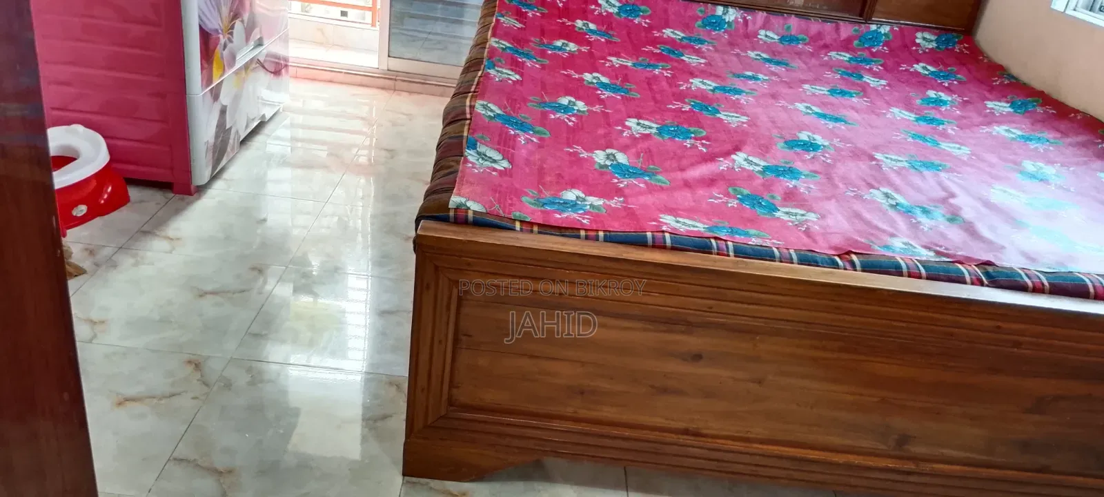 Teak Wood Bed