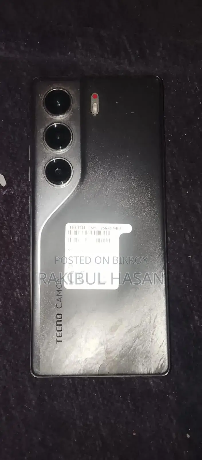 Tecno Camon 40 256 GB Black