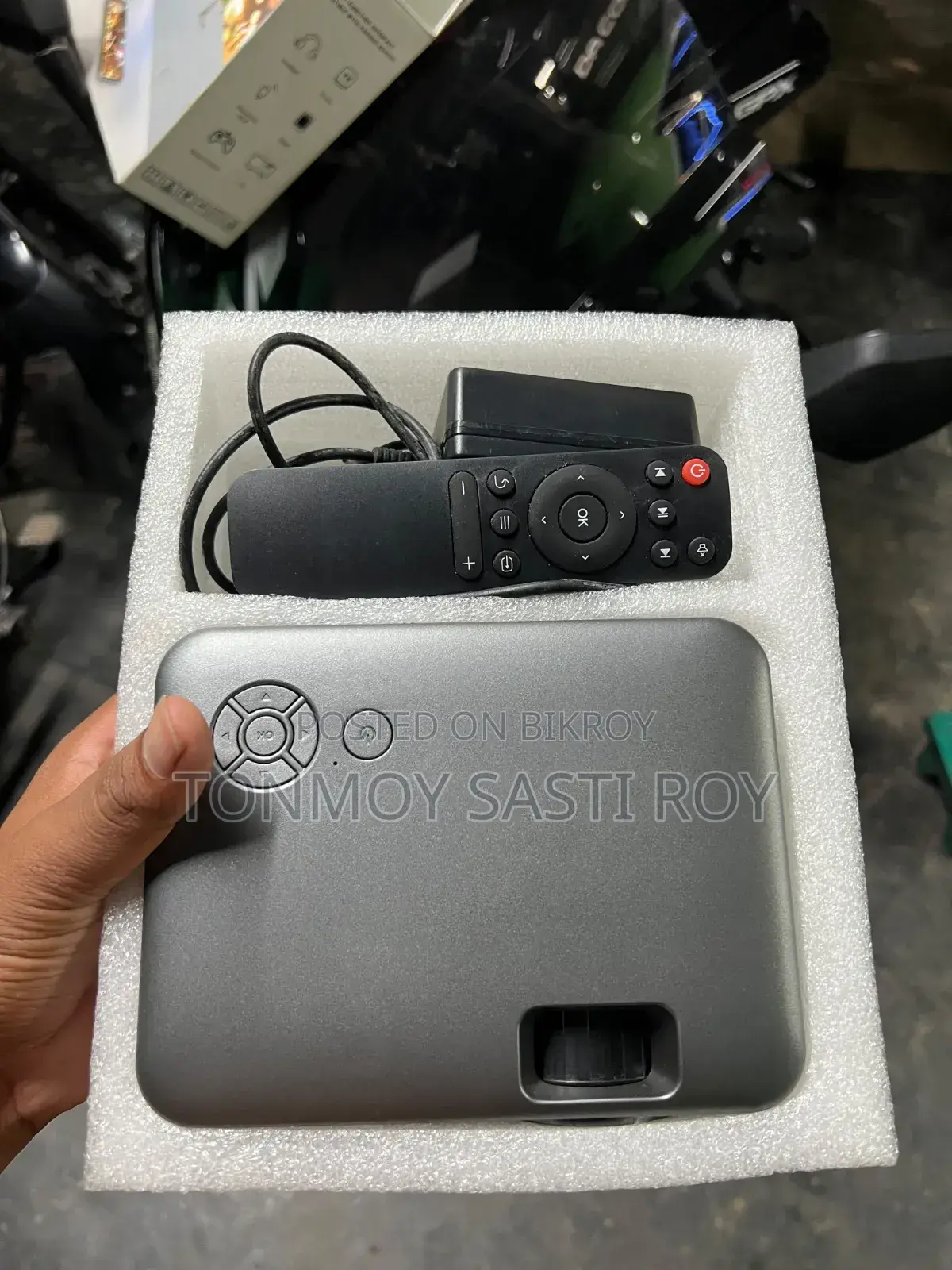 A beautiful projector