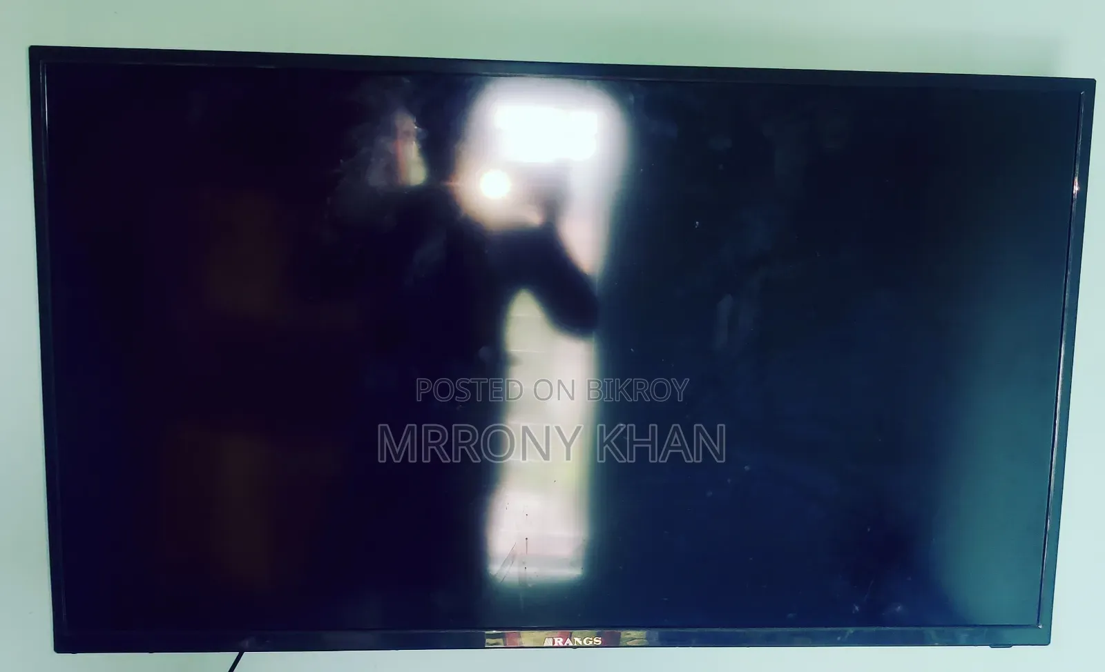Rangs 43-inch Voice Control Smart Android TV suddenly went black, no picture