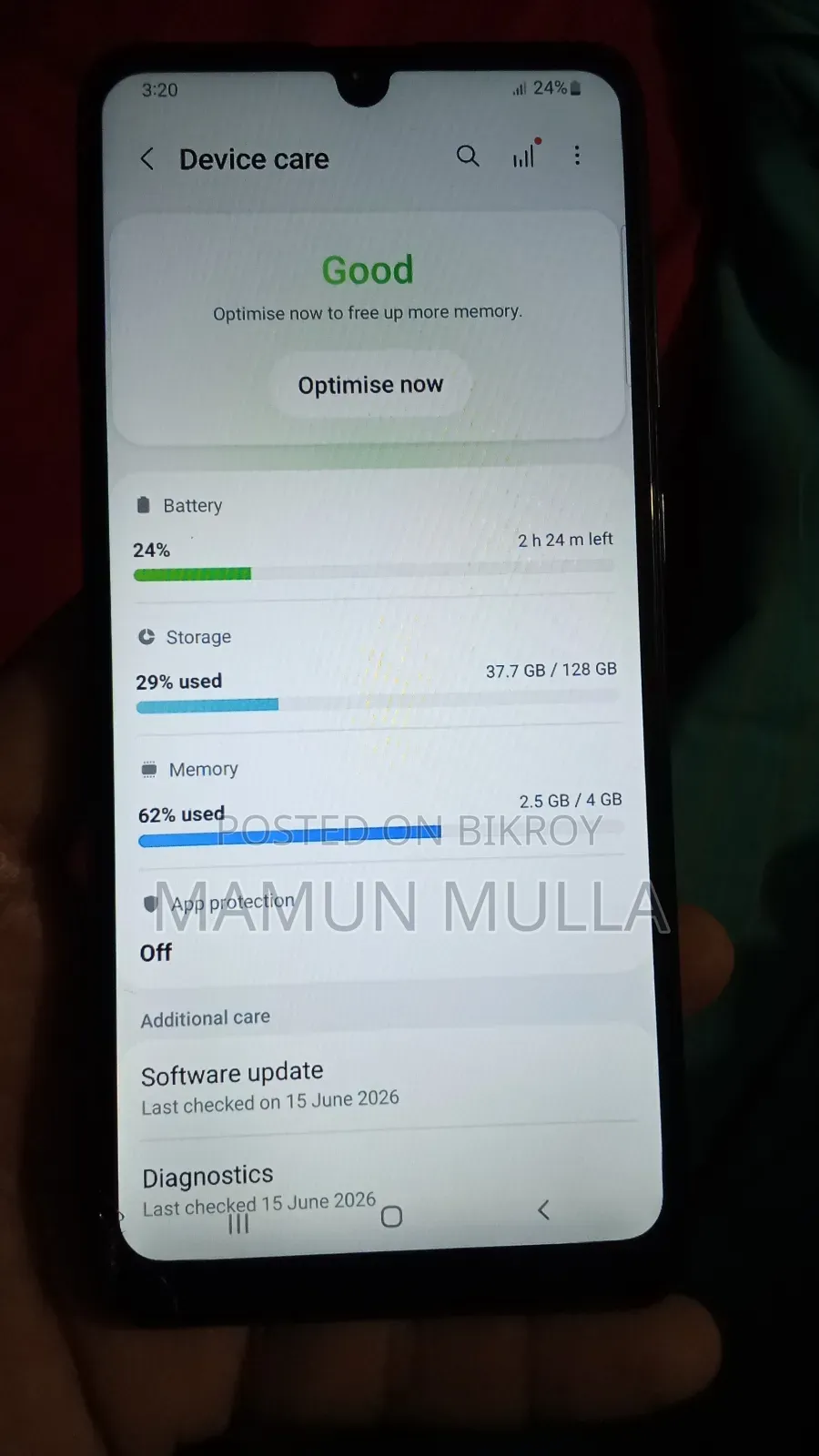 Samsung Galaxy A31 128 GB Red
