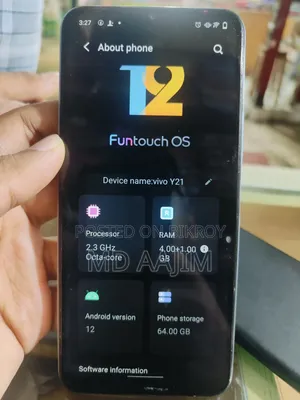 Vivo Y21 64 GB Silver