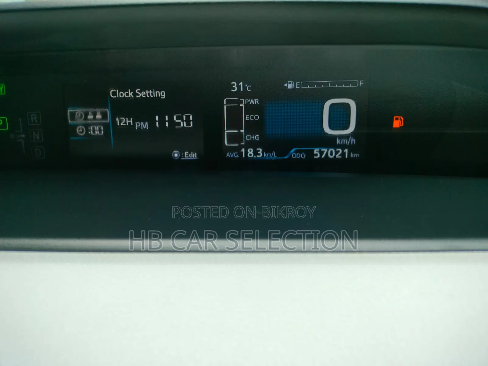 Toyota Prius LE FWD 2019 Red
