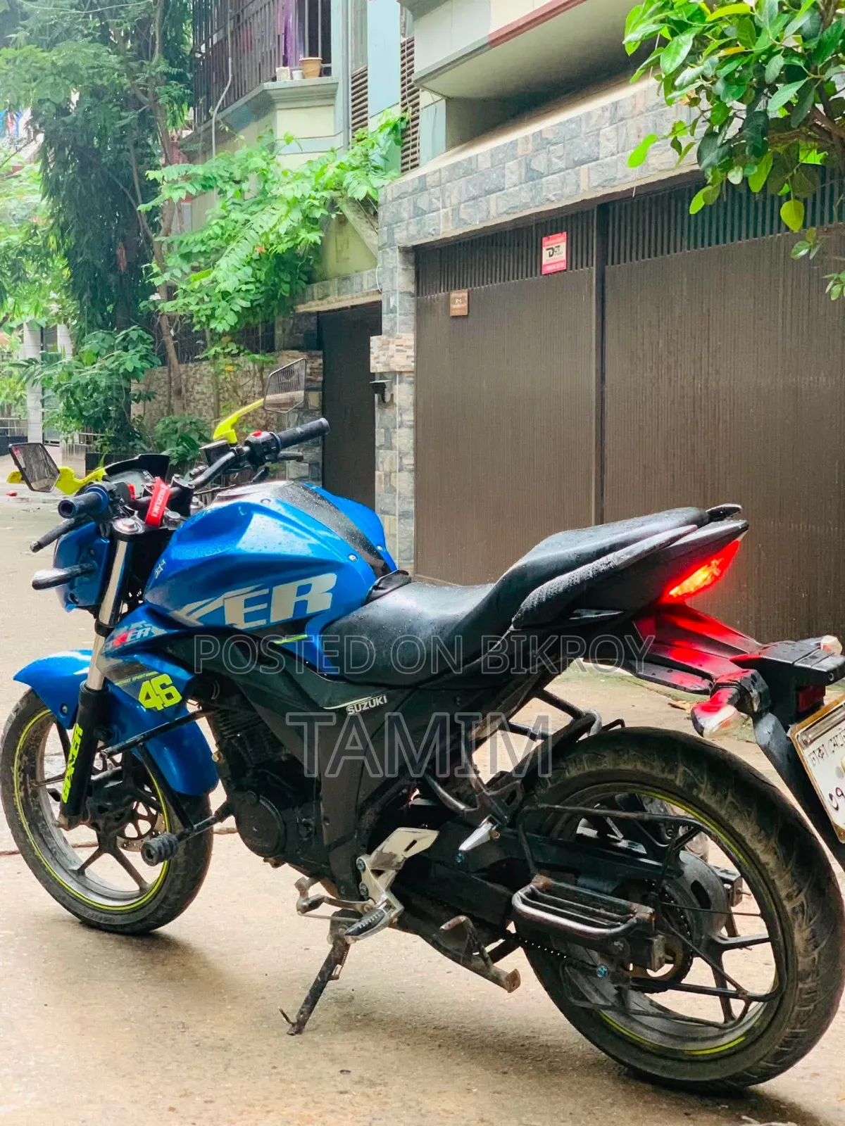 সুজুকি জিক্সার মনোটোন ২০১৮ ব্লু