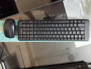 ওয়্যারলেস কিবোর্ড মাউস (লজিটেক এমকে২২০)