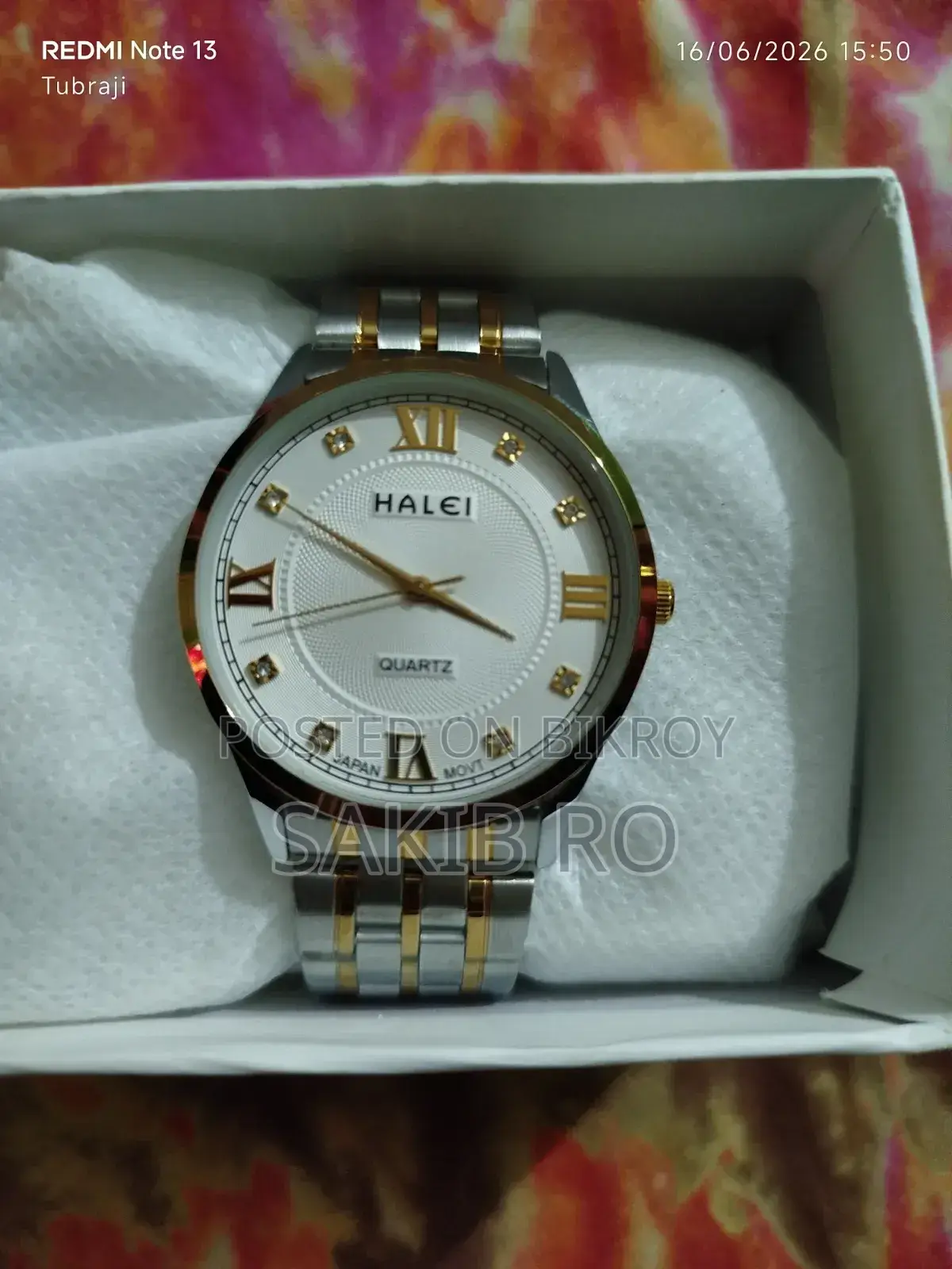 Halei Luxury Quartz Watch
