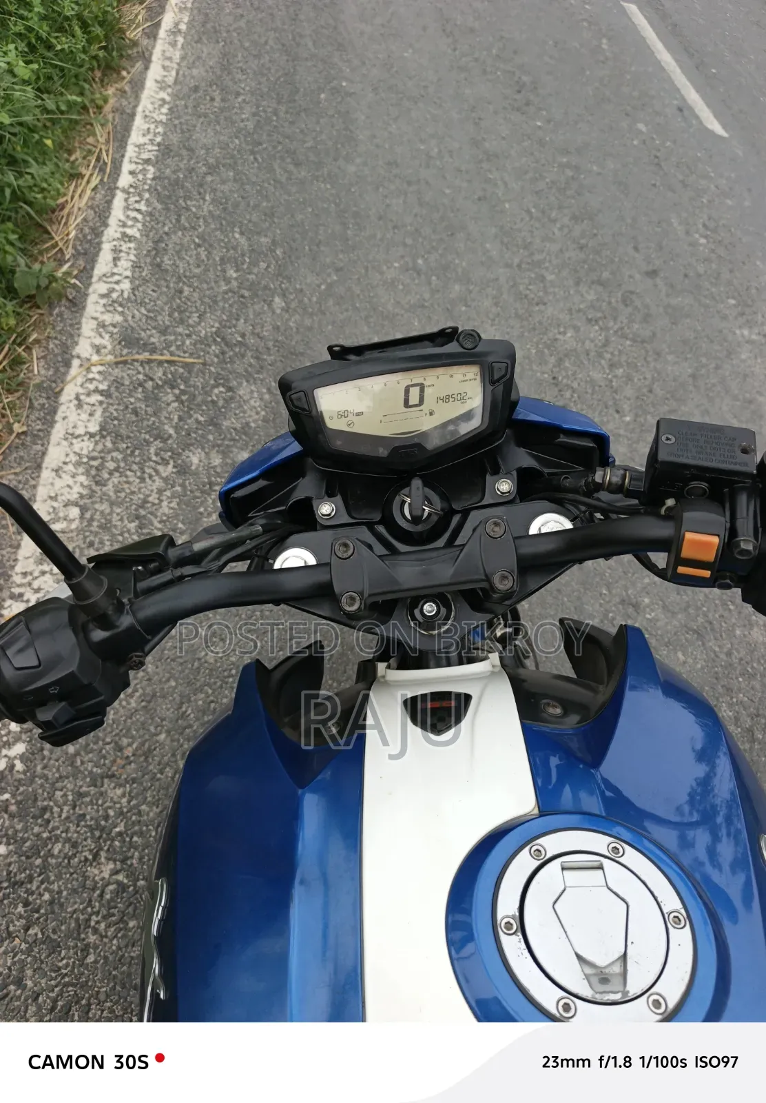 TVS Apache RTR 160 4V 2019 Blue