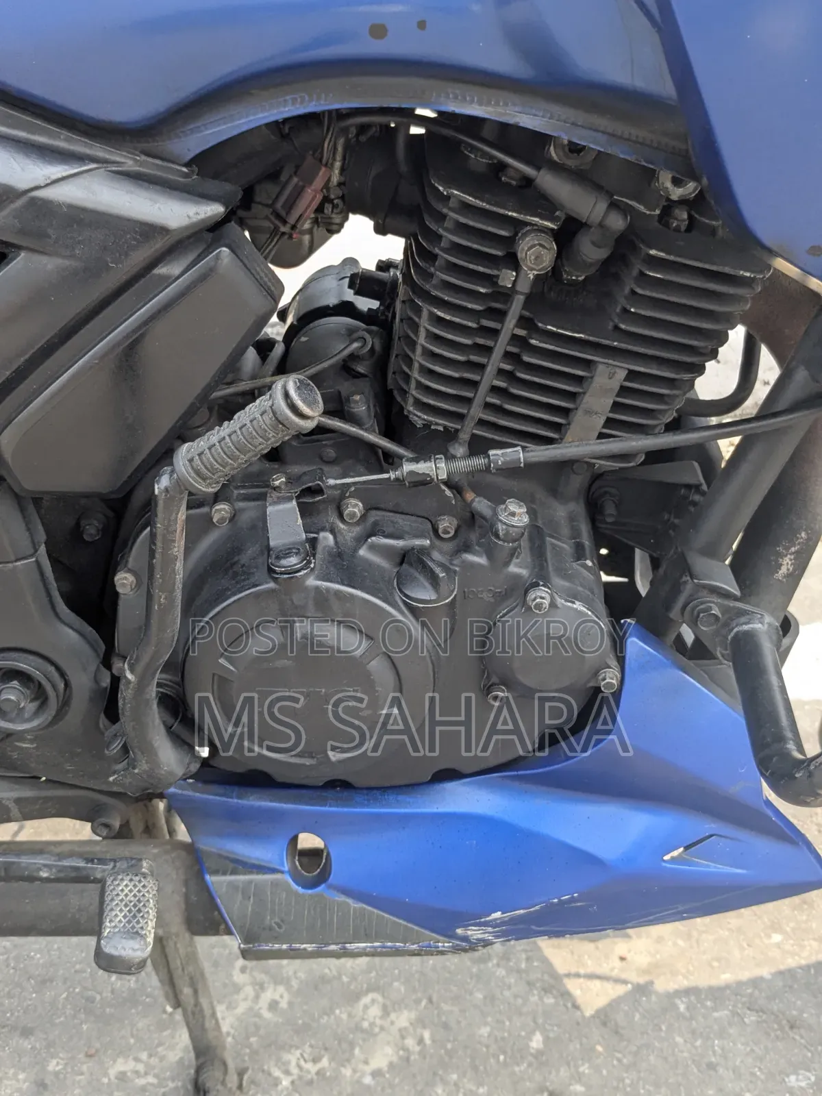 TVS Apache RTR 160 2V 2017 Blue