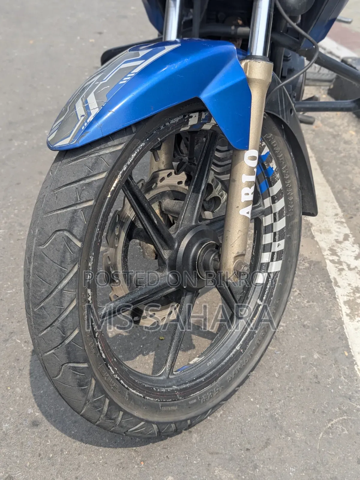 TVS Apache RTR 160 2V 2017 Blue
