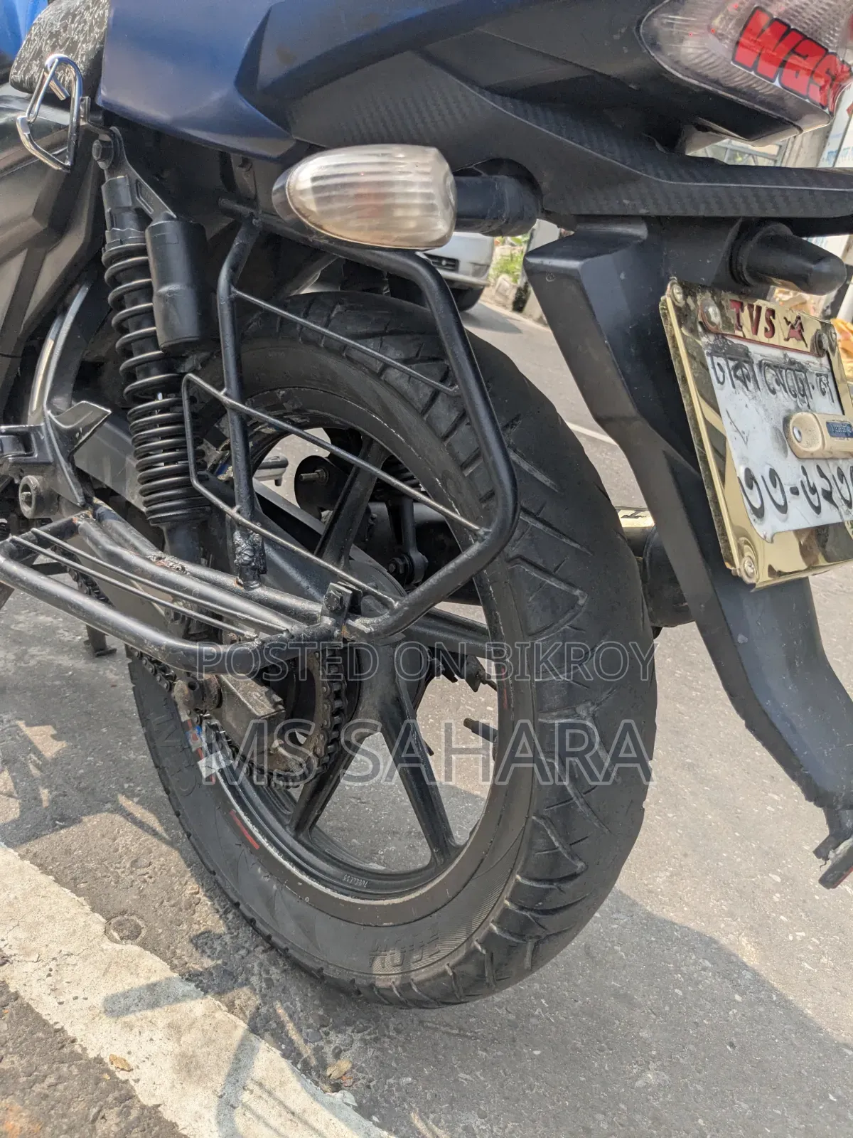 TVS Apache RTR 160 2V 2017 Blue