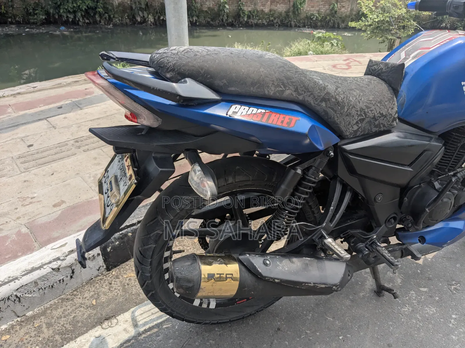 TVS Apache RTR 160 2V 2017 Blue