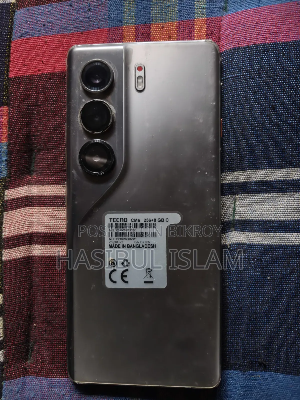 Tecno Camon 40 256 GB Silver