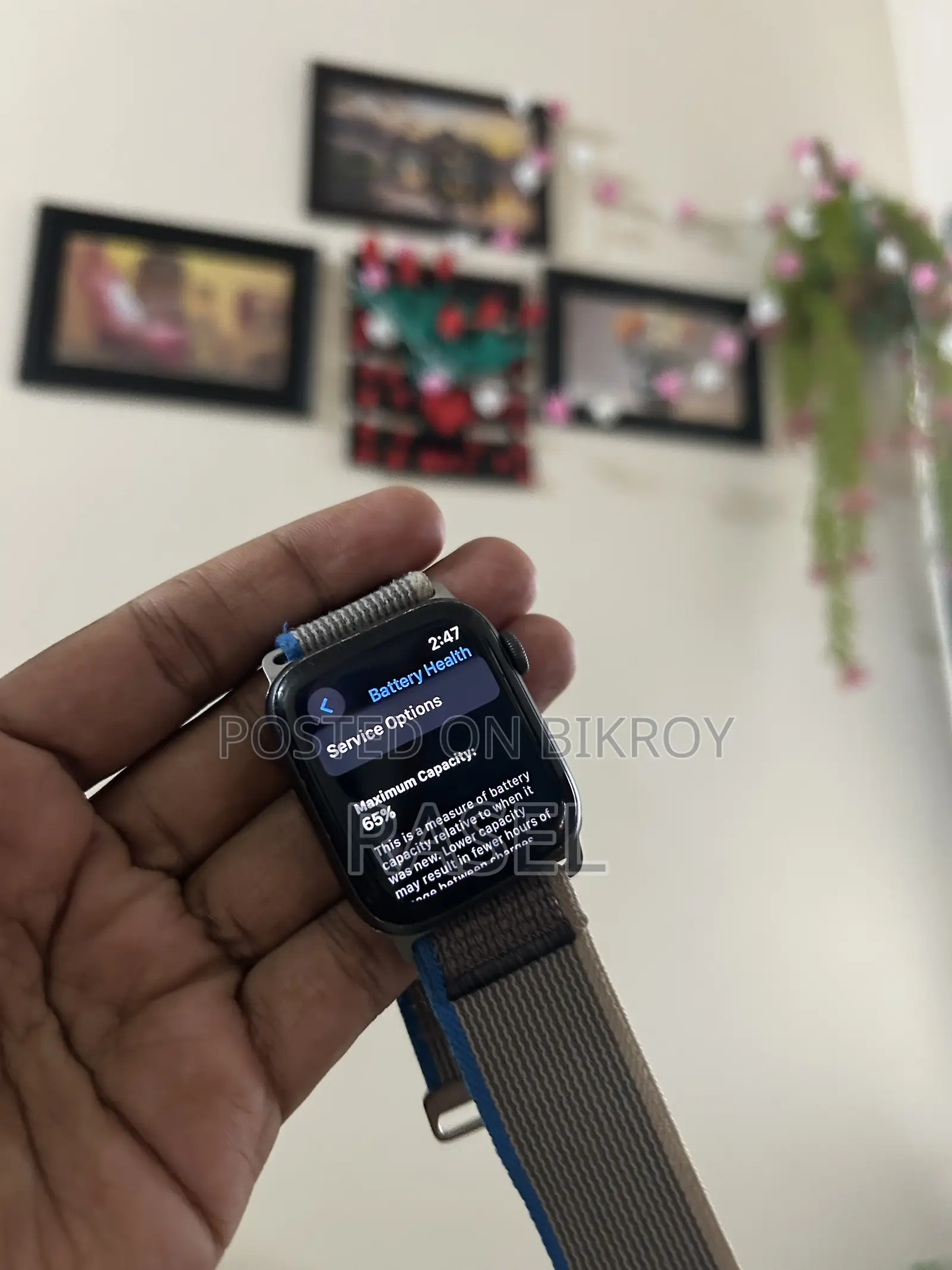 অ্যাপল ওয়াচ সিরিজ ৫ ৪৪মিমি (বিএইচ ৬৫%)