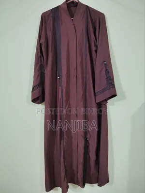 Stylish Maroon Long Burqa