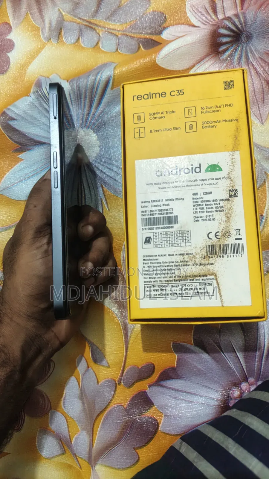 Realme C35 128 GB Black