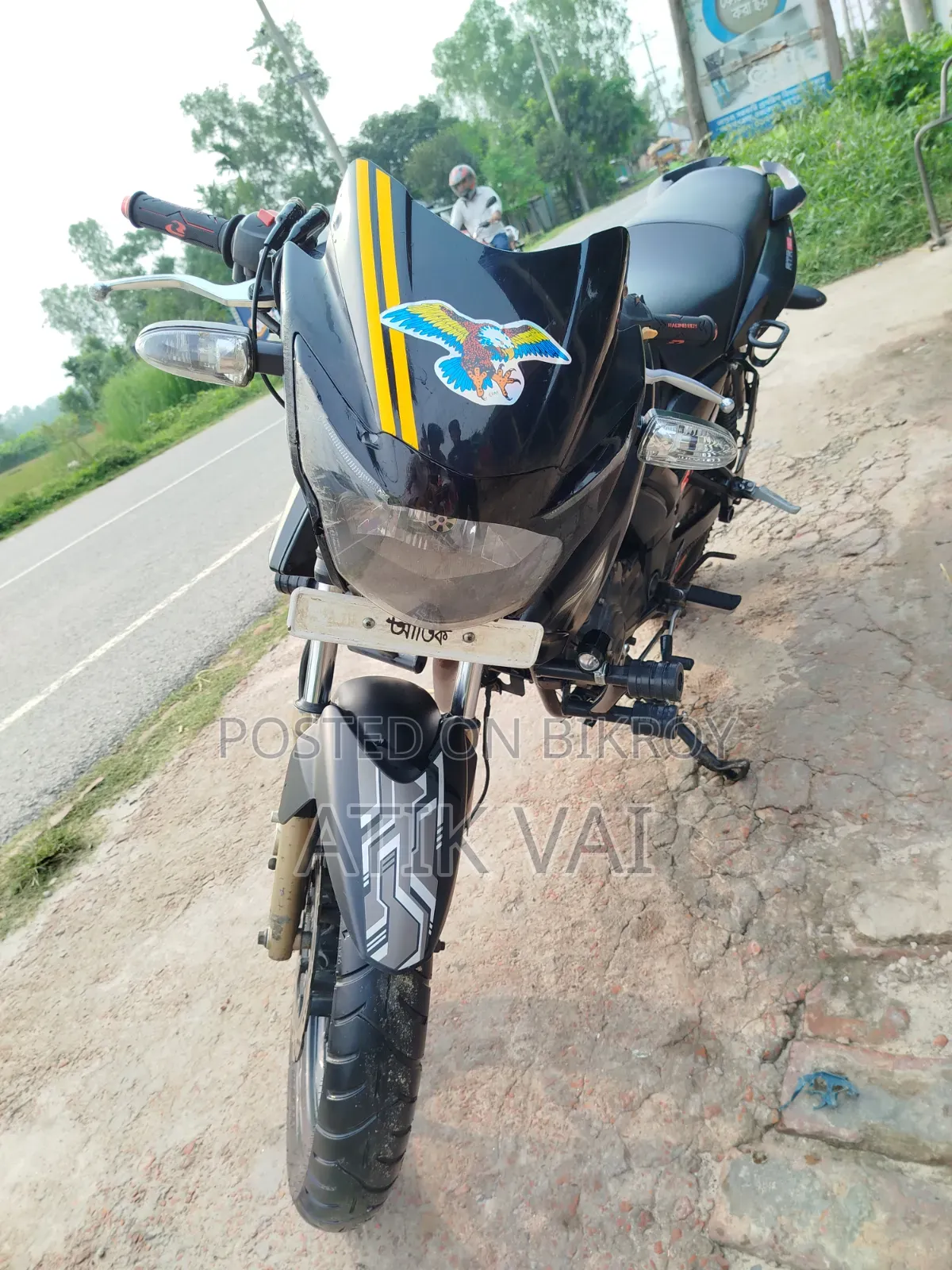 TVS Apache RTR 160 2V 2021 Black