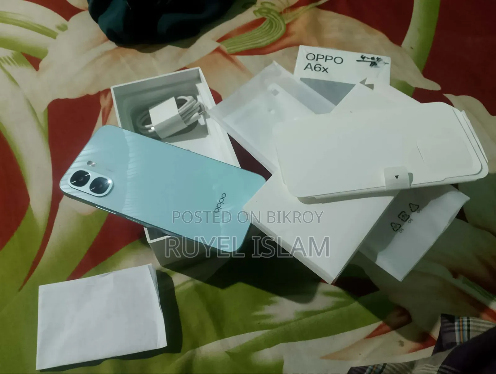 New Oppo A6x 64 GB White