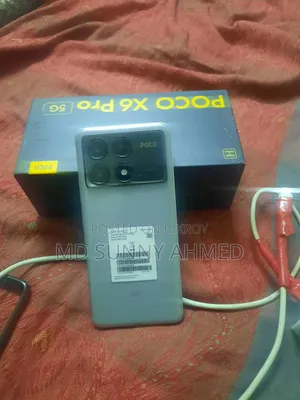 শাওমি পোকো এক্স৬ প্রো ৫১২ জিবি কালো