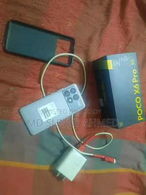 শাওমি পোকো এক্স৬ প্রো ৫১২ জিবি কালো