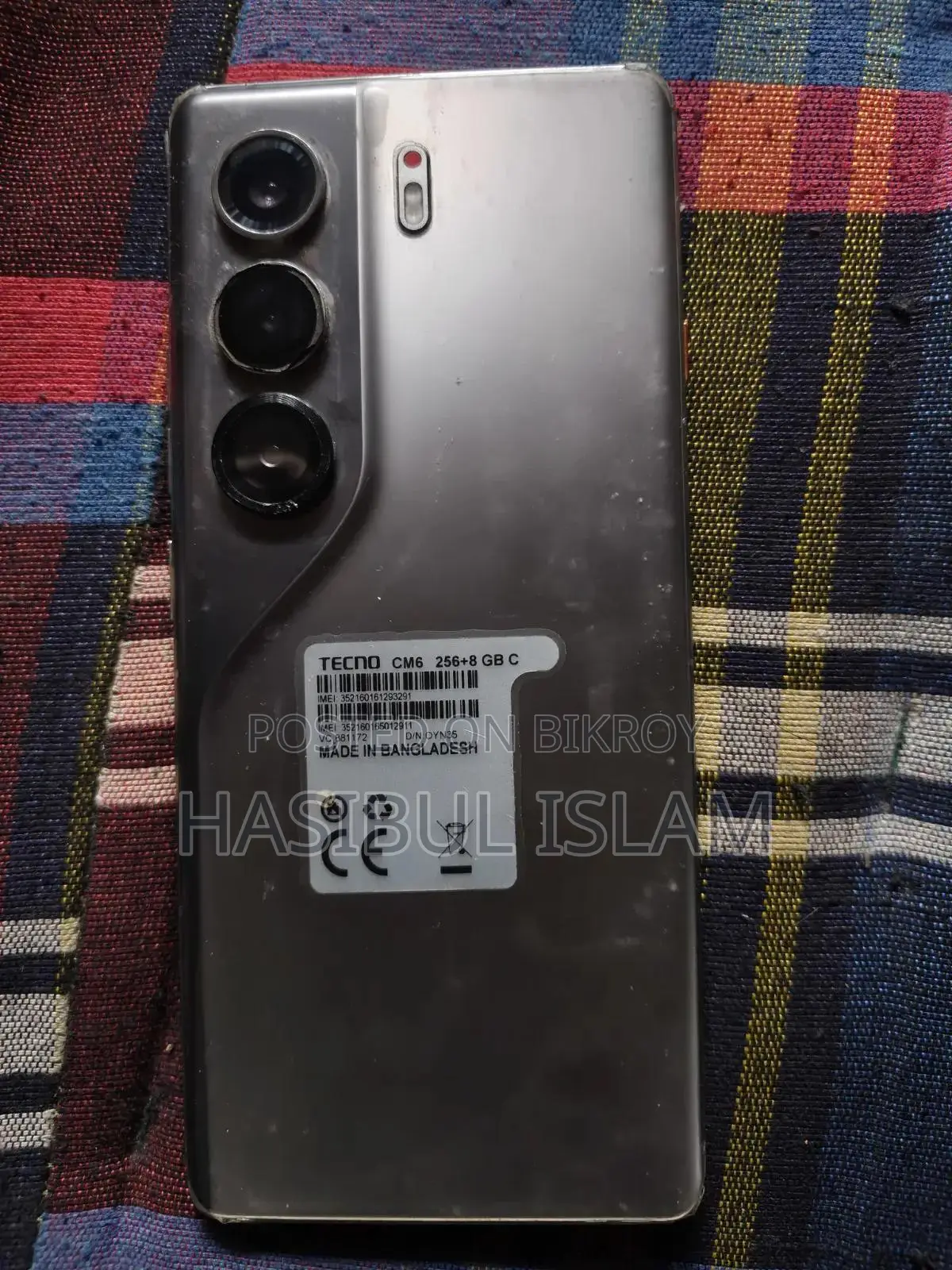 Tecno Camon 40 256 GB Silver