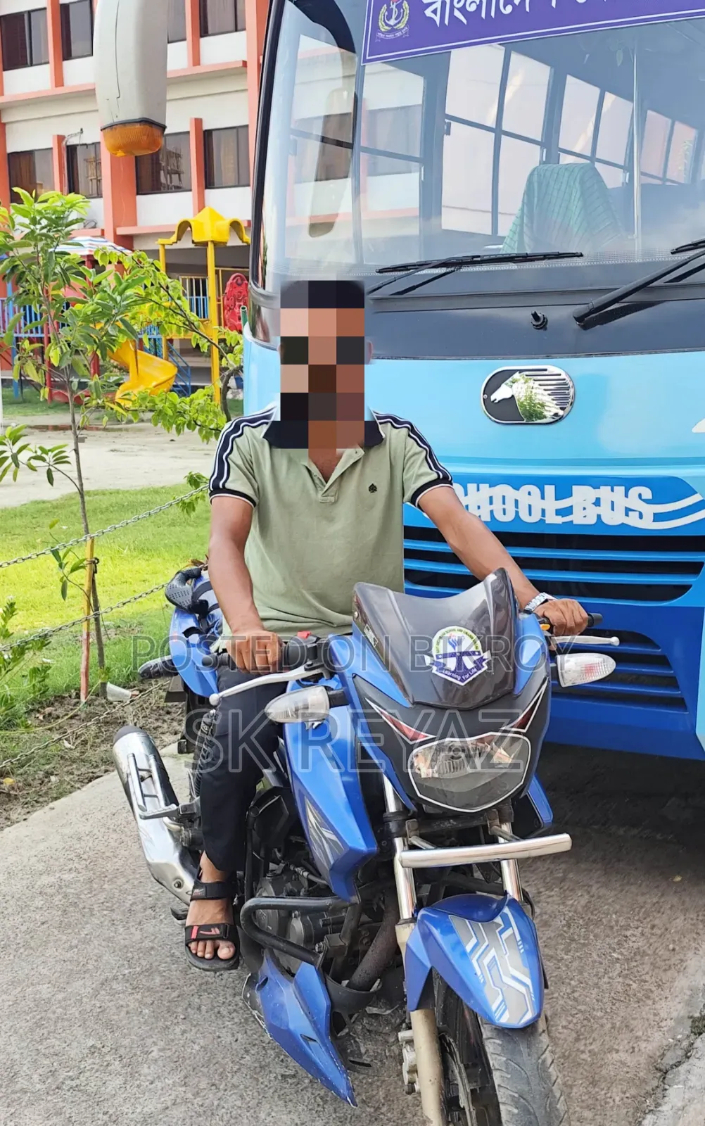 TVS Apache RTR 160 2V 2019 Blue