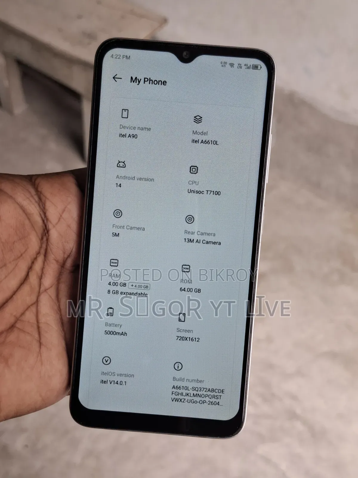 Itel A90 64 GB