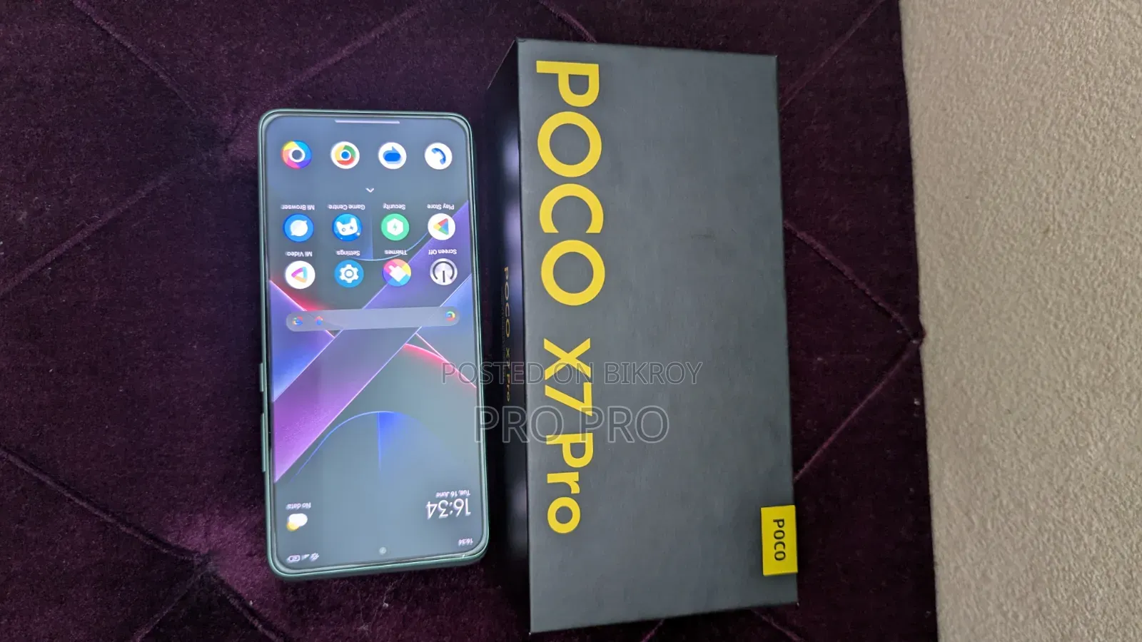 নতুন শাওমি পোকো এক্স৭ প্রো ২৫৬ জিবি গ্রিন